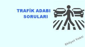 Trafik Adabı Soruları